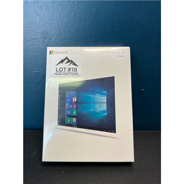 Lot of 1 Windows 10 Home Edition - BRAND NEW SEALED!