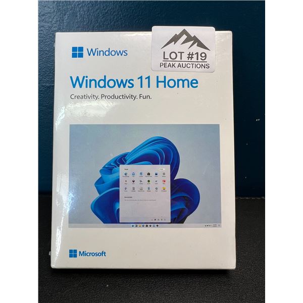 Lot of 1 Windows 11 Home Edition - BRAND NEW SEALED!