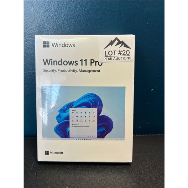 Lot of 1 Windows 11 Pro Edition - BRAND NEW SEALED!