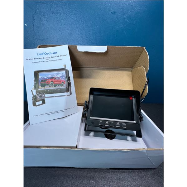 Lot of 1 Digital Wireless Backup Camera & Monitor