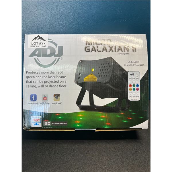 Lot of 1 Micro Galaxian Laser Projector With Remote