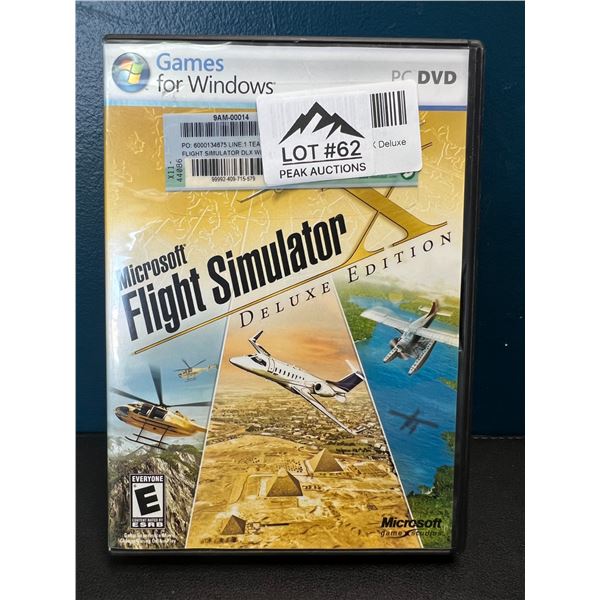 Lot of 1 Microsoft Flight Simulator