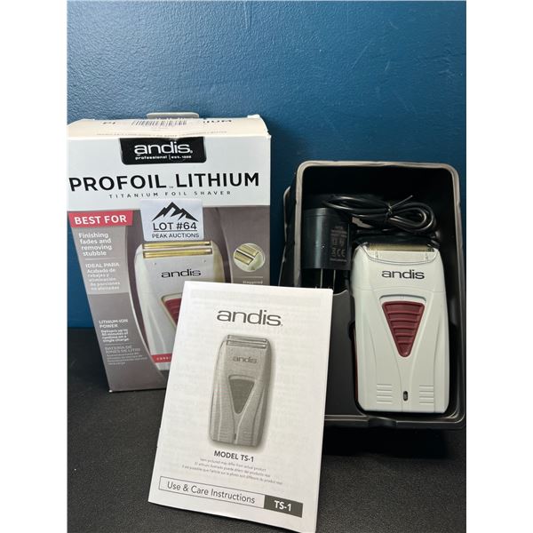 Lot of 1 Andis Profoil Lithium Shaver TS-1