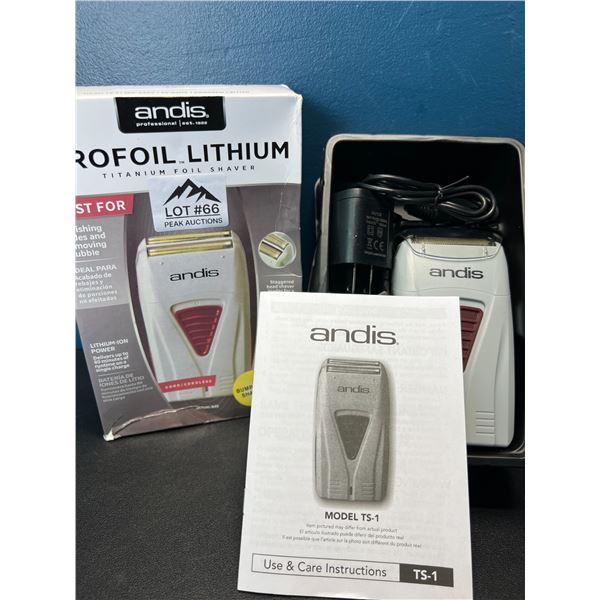 Lot of 1 Andis Profoil Lithium Shaver TS-1