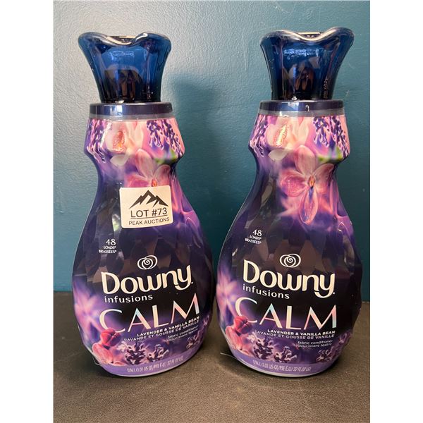 Lot of 2 Downy Infusions Calm Lavender Fabric Softener