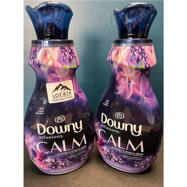 Lot of 2 Downy Infusions Calm Lavender Fabric Softener
