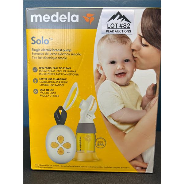 Lot of 1 Medela Solo Single Electric Breast Pump