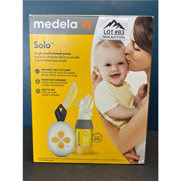 Lot of 1 Medela Solo Single Electric Breast Pump