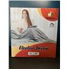 Image 1 : Lot of 1 Electric Heated Throw Blanket - 50x60inch - Grey