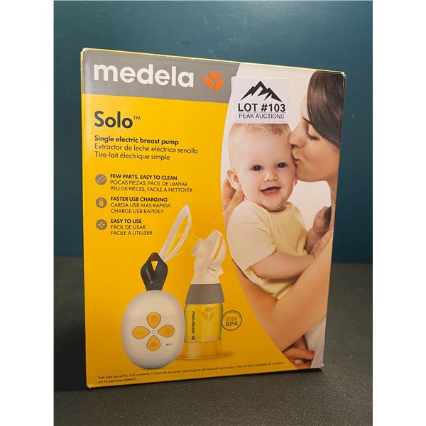Lot of 1 Medela Solo Single Electric Breast Pump