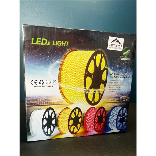 Lot of 1 LED Waterproof Strip Light Kit - 40 meters (131 FT)