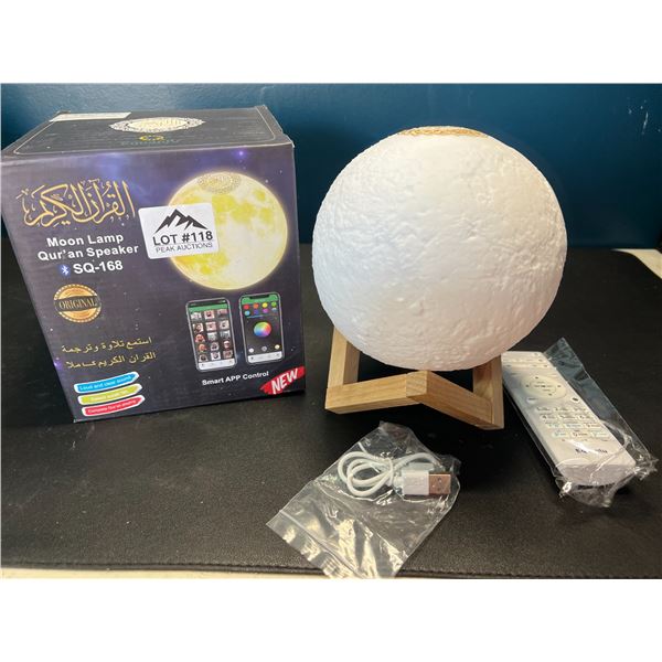 Lot of 1 Moon Lamp w/ Remote Control & Smart Control