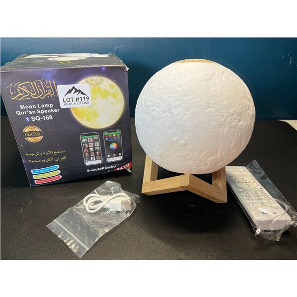 Lot of 1 Moon Lamp w/ Remote Control & Smart Control