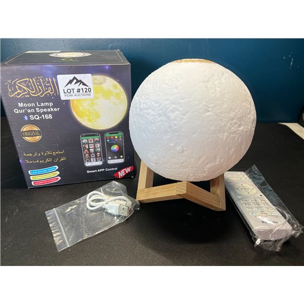 Lot of 1 Moon Lamp w/ Remote Control & Smart Control