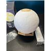 Image 2 : Lot of 1 Moon Lamp w/ Remote Control & Smart Control