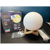 Image 1 : Lot of 1 Moon Lamp w/ Remote Control & Smart Control