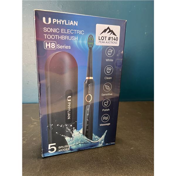 Lot of 1 U Phylian Sonic Electric Toothbrush H8 Series