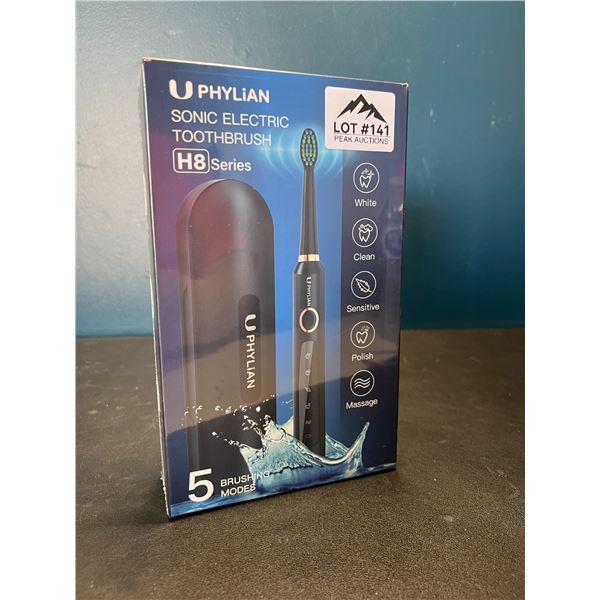 Lot of 1 U Phylian Sonic Electric Toothbrush H8 Series