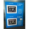 Image 1 : Lot of 2 Digital Clocks - 8inch