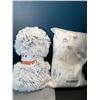 Image 1 : Lot of 2 Shaggy/Soft Fuzzy Pet Throw Blankets - Size L - 40 x 47 inch