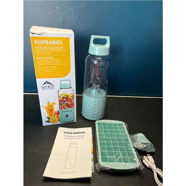 Lot of 1 Handheld Portable Blender - USB Rechargeable