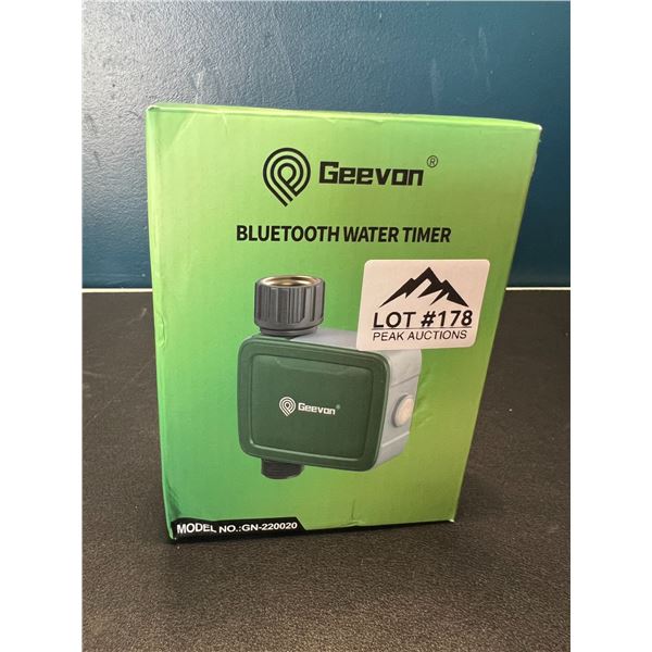 Lot of 1 Geevon Bluetooth Water Timer