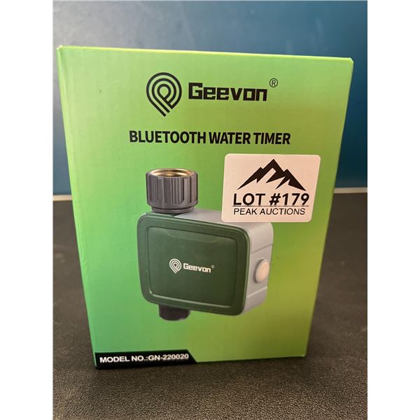 Lot of 1 Geevon Bluetooth Water Timer