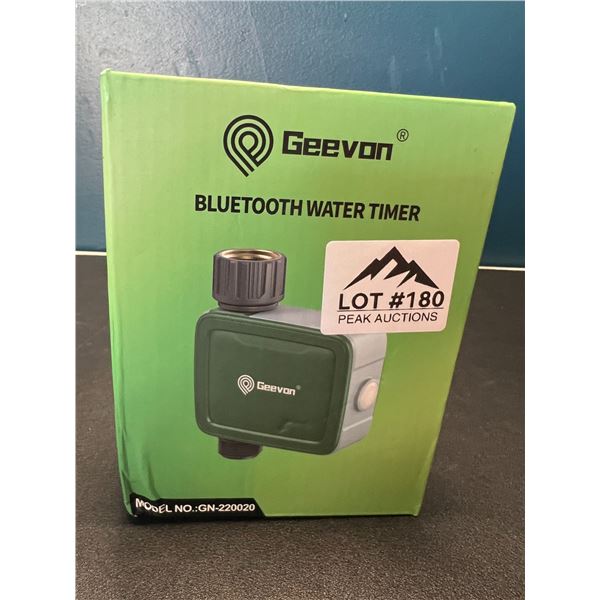 Lot of 1 Geevon Bluetooth Water Timer
