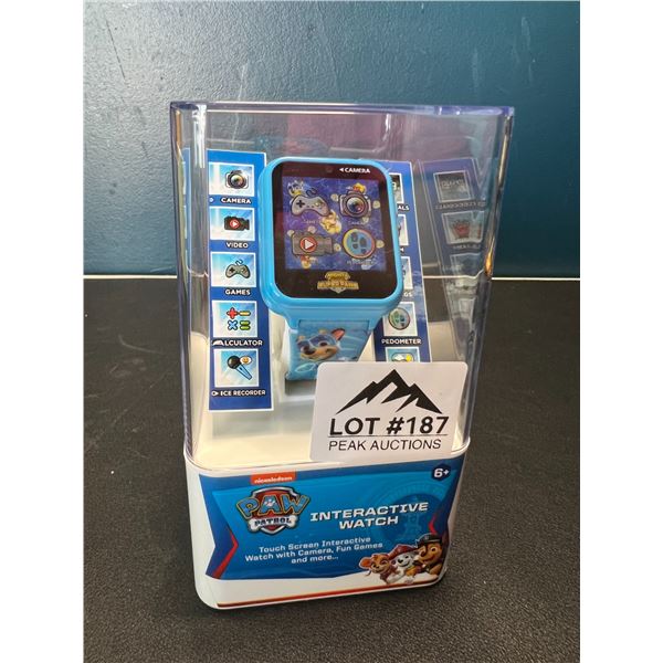 Lot of 1 Paw Patrol Interactive Kids Watch