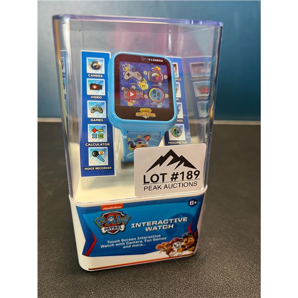 Lot of 1 Paw Patrol Interactive Kids Watch