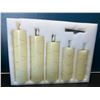 Image 2 : Lot of Flameless LED Candles - 5 pack w/ Remote Control