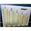 Image 2 : Lot of Flameless LED Candles - 5 pack w/ Remote Control