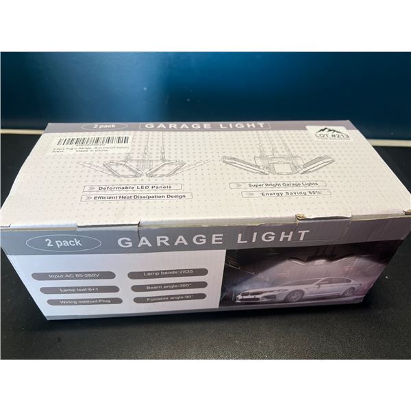 Lot of LED Deformable Garage Lights - 2pack