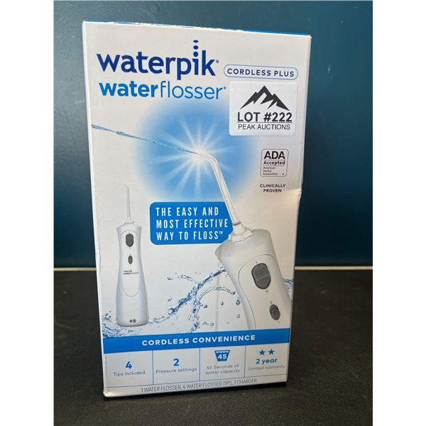 Lot of 1 Waterpik Cordless Water Flosser