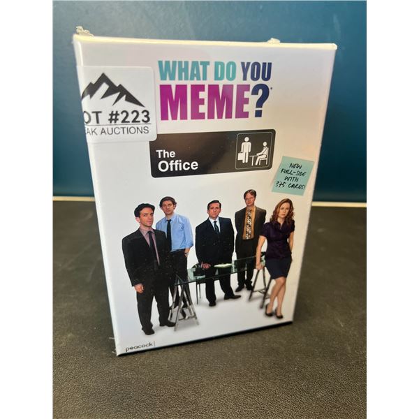 Lot of 1 "What Do You Meme?" The Office Edition Card Game