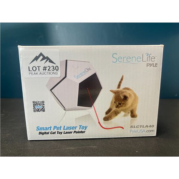 Lot of 1 PYLE Smart Interactive Pet Laser Toy
