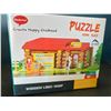 Image 1 : Lot of 1 Wondertoys Wooden Log House Play Toy Set for Kids - 128pcs