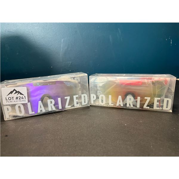Lot of 2 Pit Viper Polarized Sunglasses