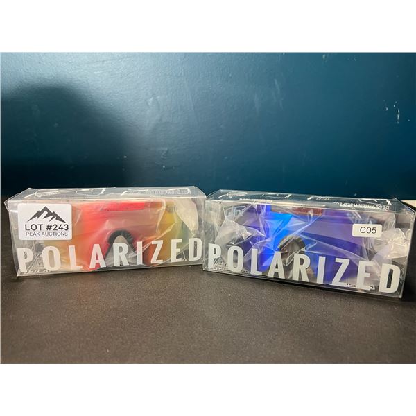 Lot of 2 Pit Viper Polarized Sunglasses