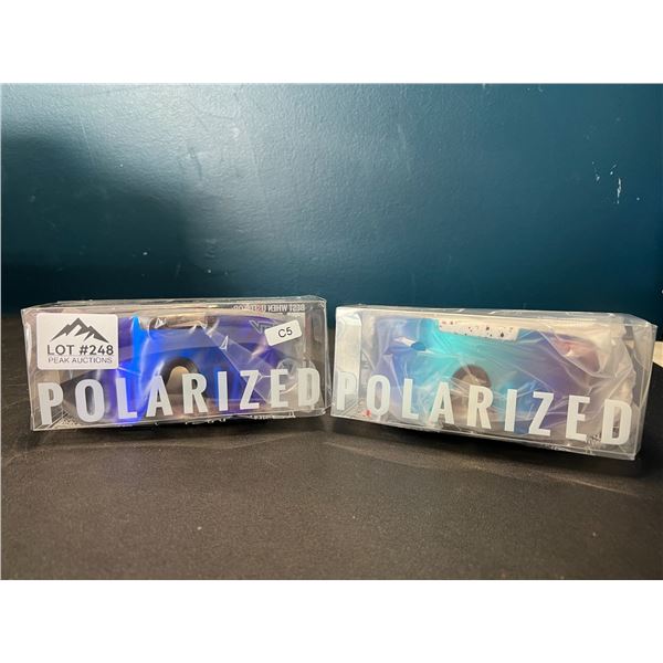 Lot of 2 Pit Viper Polarized Sunglasses