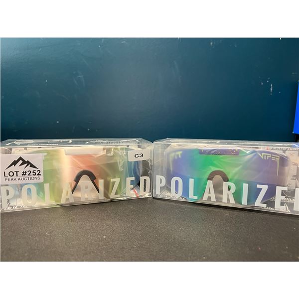 Lot of 2 Pit Viper Polarized Sunglasses