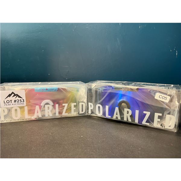 Lot of 2 Pit Viper Polarized Sunglasses