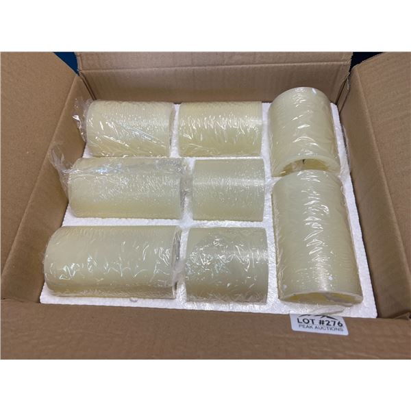 Lot of 1 Box of LED Candles - Set of 8