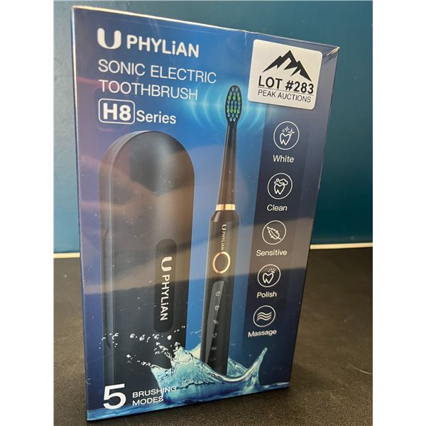 Lot of 1 U Phylian Sonic Electric Toothbrush H8 Series
