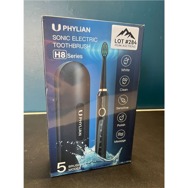 Lot of 1 U Phylian Sonic Electric Toothbrush H8 Series