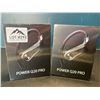 Image 1 : Lot of 2 Power Q20 Pro High-Performance Sport Wireless Earbuds w/ Charging Case