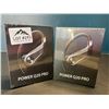 Image 1 : Lot of 2 Power Q20 Pro High-Performance Sport Wireless Earbuds w/ Charging Case