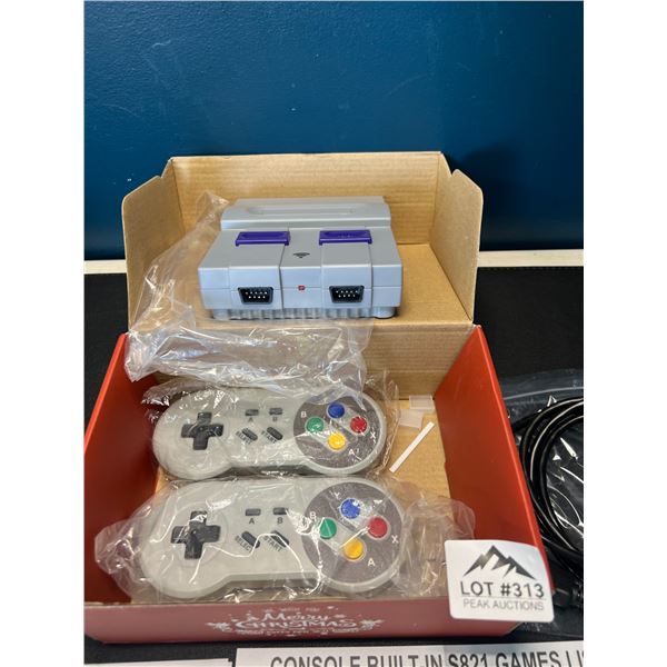 Lot of 1 Mini Game Anniversary Edition Entertainment System  - 821 Retro/Classic Games Built-In