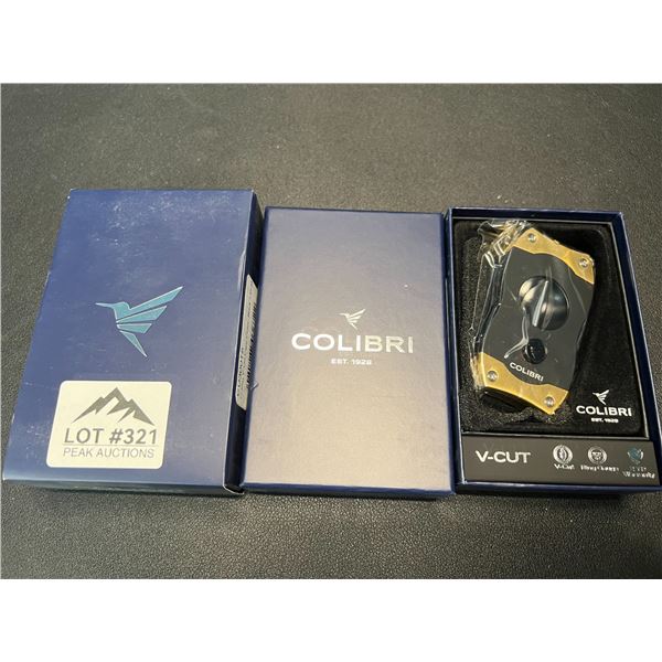 Lot of 1 Colibri Cigar Cutter V-Cut