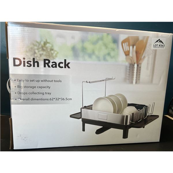 Lot of 1 Dish Rack - Large Storage Capacity